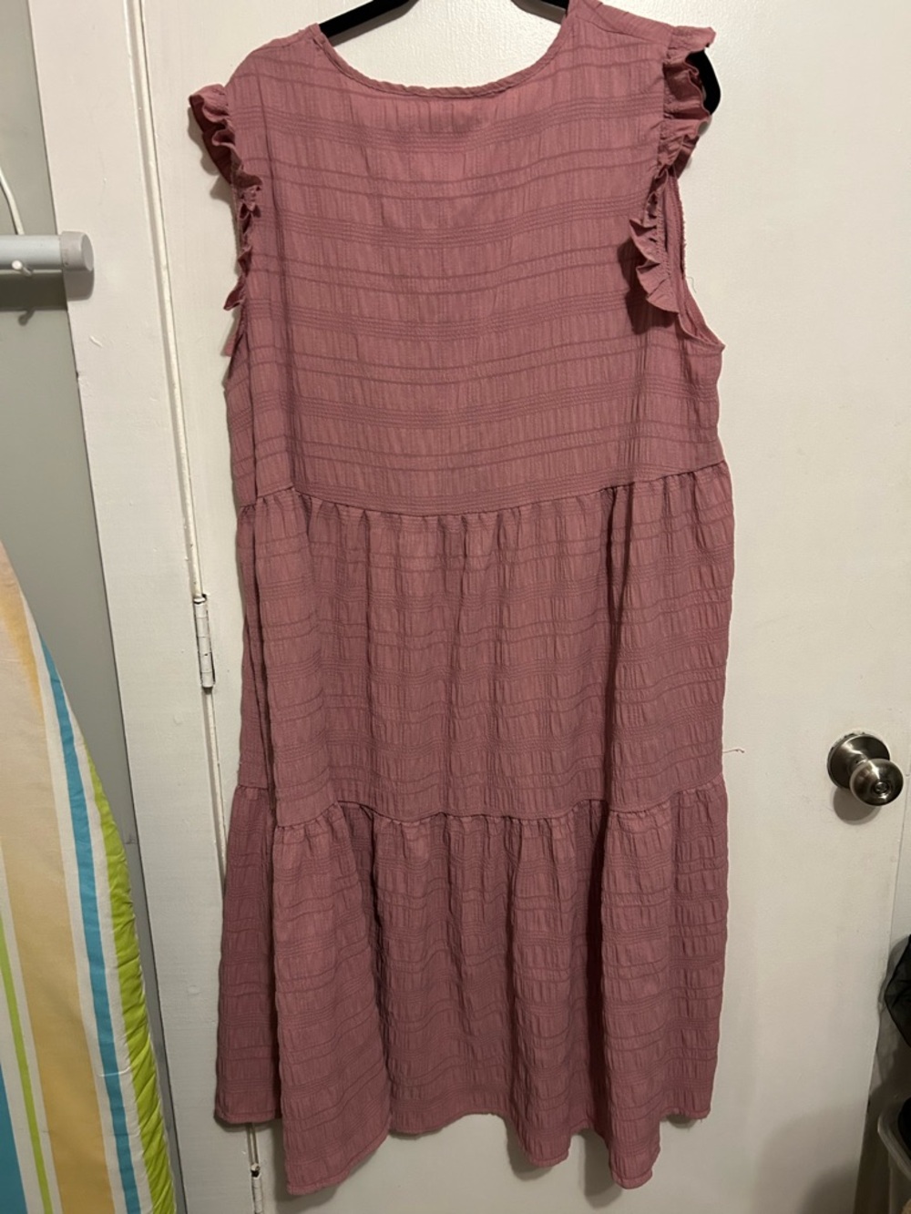 SHEIN Pink Textured Curve Top 3XL - Picture 2 of 3